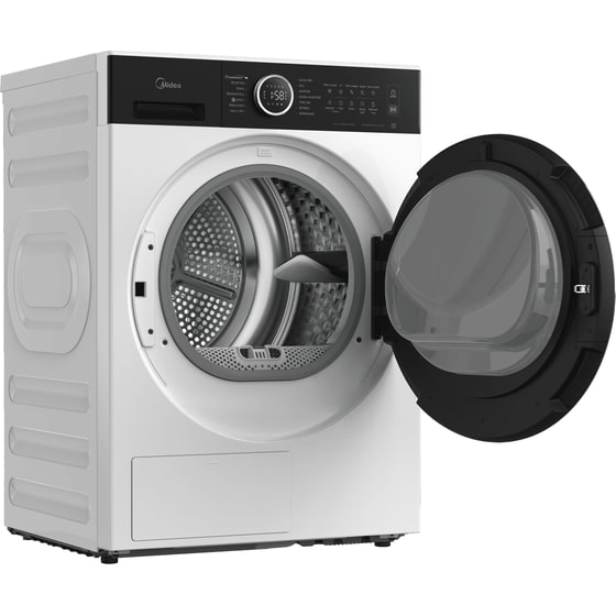 MIDEA MD205H100BW/W-GR 10kg με Αντλία Θερμότητας Λευκό Στεγνωτήριο Ρούχων image 4