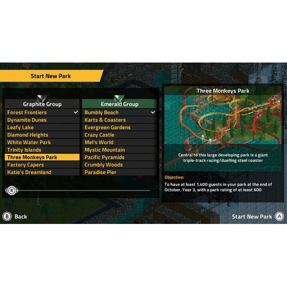 RollerCoaster Tycoon Classic - Nintendo Switch image 1
