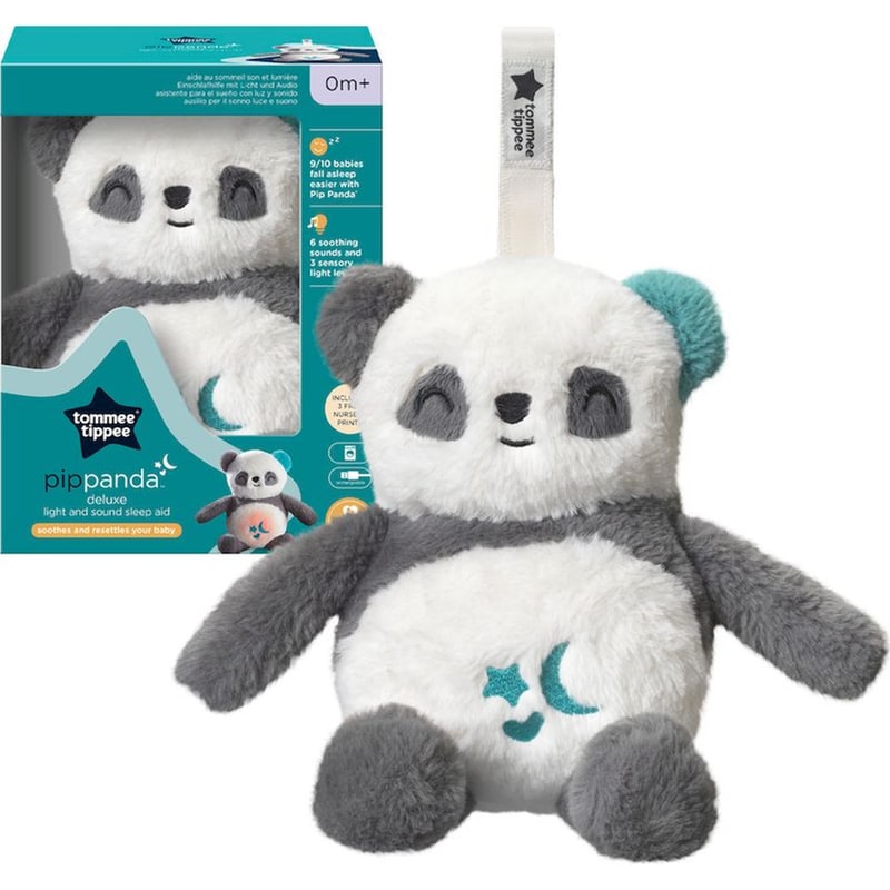 TOMMEE TIPPEE Tommee Tippee Λούτρινο Βρεφικό Κρεμαστό Παιχνίδι Pip Panda Deluxe