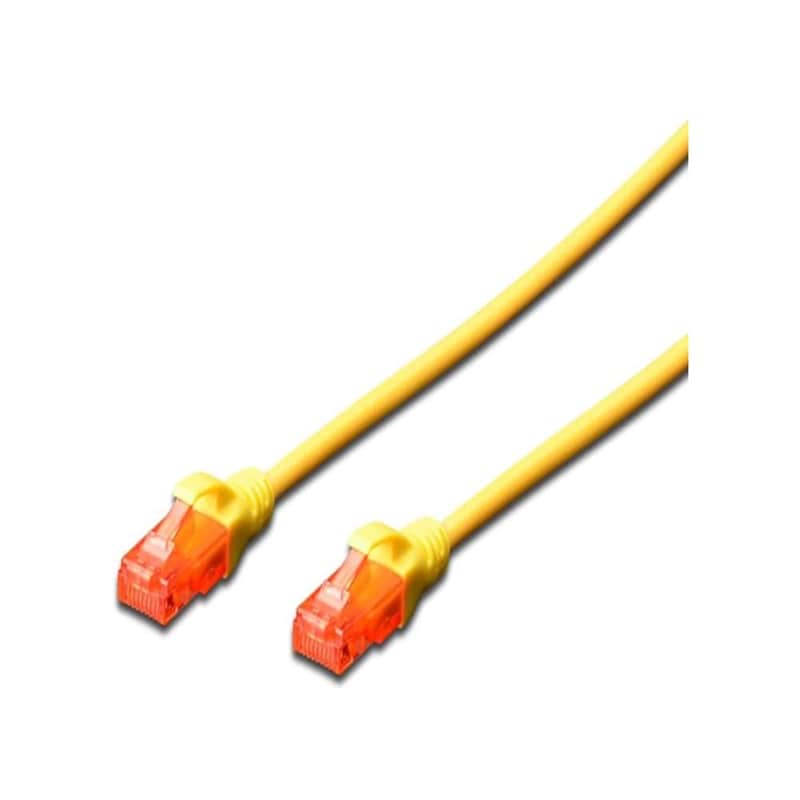 EWENT Καλώδιο U/UTP Cat.6 5m Κίτρινο