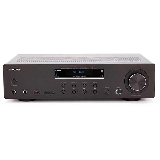 Aiwa AMU-120BTBK Τελικός Ενισχυτής Stereo 120W - Μαύρο image 0