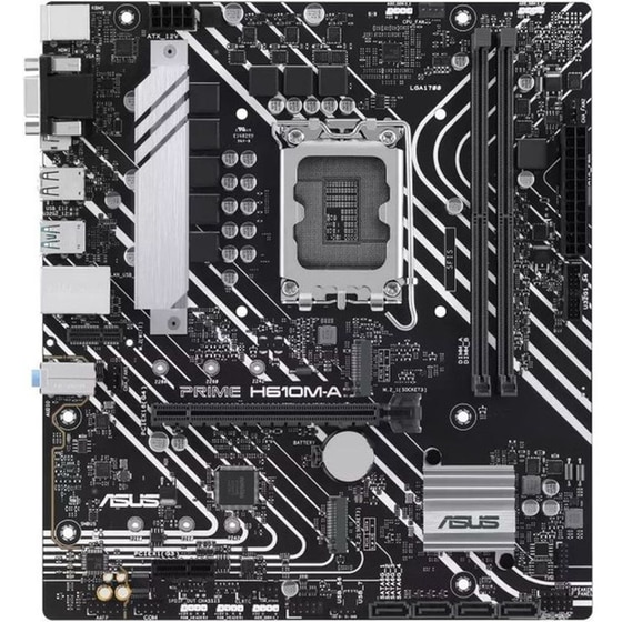 Asus Prime H610M-A-CSM Intel H610 Micro ATX με Socket Intel 1700 image 0