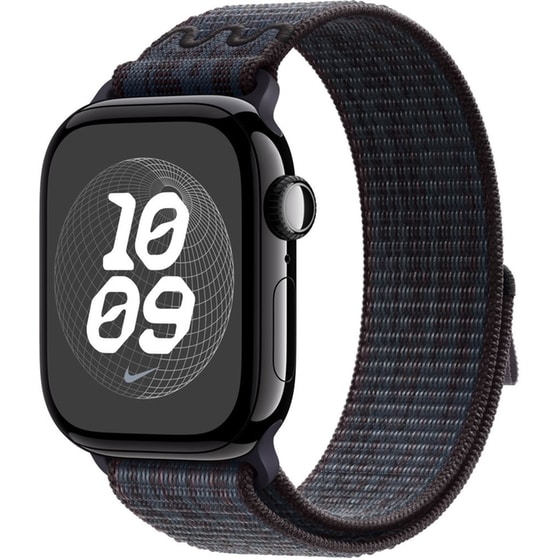 Λουράκι Apple Nike Sport Loop για Apple Watch 40mm - Black/Blue image 1