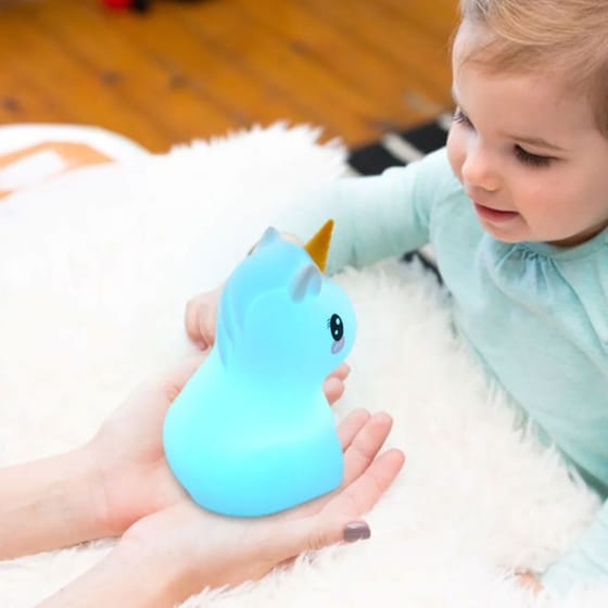 Παιδικό Φωτάκι Νυκτός Led Ango Unicorn ANG-219 - Λευκό image 3