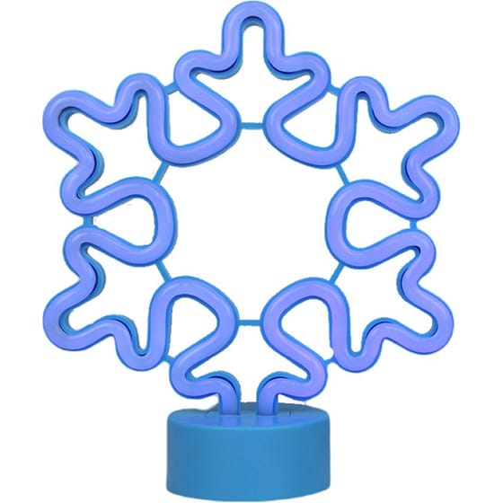 Διακοσμητικό Φωτιστικό Led Aca Snowflake X05006309 image 0