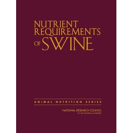Nutrient Requirements of Swine