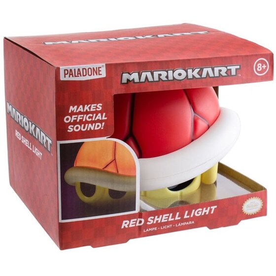 Φωτιστικό Paladone Mario Kart Red Shell Light με Ήχο image 4