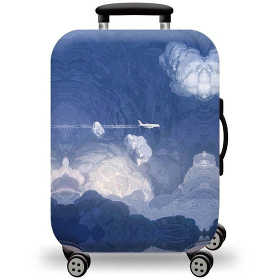 Κάλυμμα Βαλίτσας Amber Small Airplane Art image 0