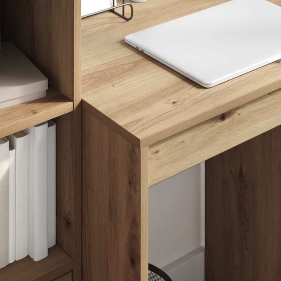 Γραφείο VidaXL 60x50x76 cm - Artisan Δρυς image 1
