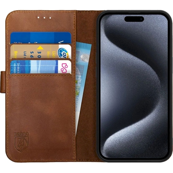 Θήκη Apple iPhone 15 Pro - Rosso Deluxe - Καφέ image 0
