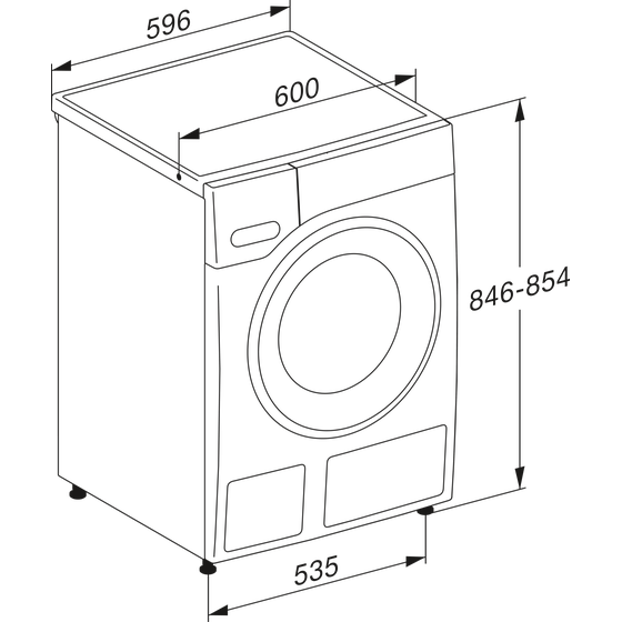 MIELE WWG360 WCS 9 kg 1.400 Στροφές Λευκό με Wi-Fi Πλυντήριο Ρούχων image 7