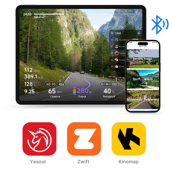 YESOUL W2 PRO BLACK Walking Pad Ηλεκτρικός Διάδρομος Γυμναστικής Μαύρο image 13