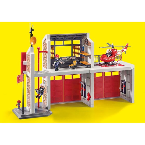 PLAYMOBIL® City Action Μεγάλος Πυροσβεστικός Σταθμός (9462) image 8