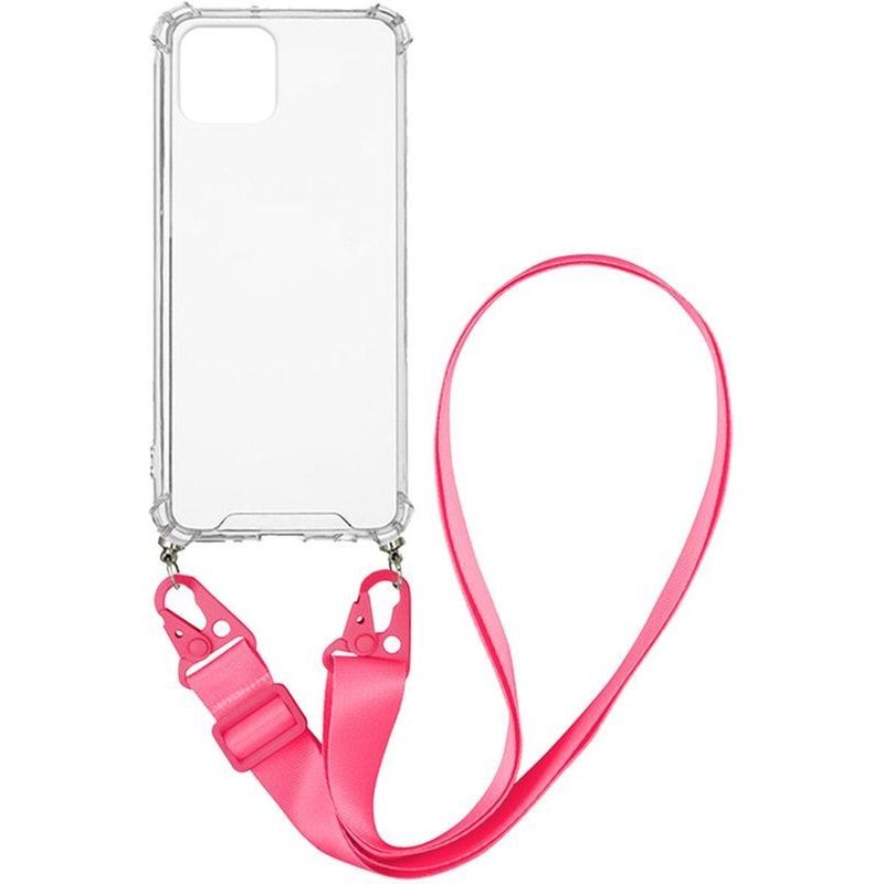 Θήκη Apple iPhone 12 Pro Max - Sonique με Strap Armor Clear - Μαύρο