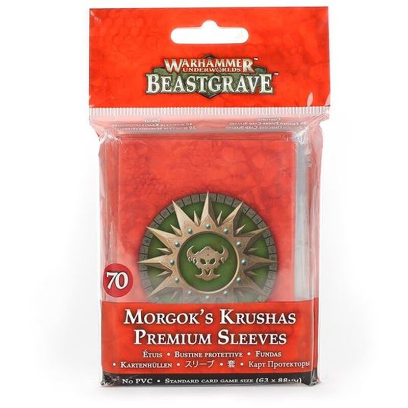 Whu: Morgoks Krushas Premium Sleeves Warhammer GAMES WORKSHOP