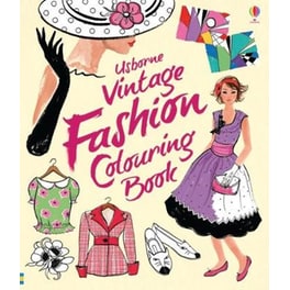 Vintage Fashion Colouring Book