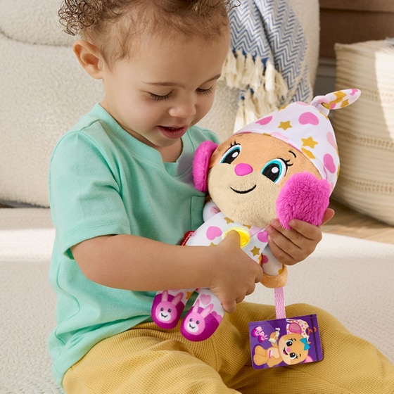 Fisher Price Εκπαιδευτικό Σκυλάκι Αγκαλιάς - Ροζ image 1