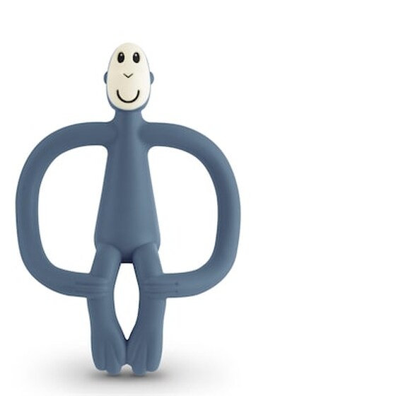 Matchstick Monkey Μασητικό Monkey Teething Toy - Airforce Blue-240111 image 0