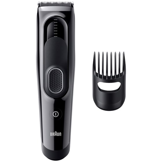 Κουρευτική Μηχανή BRAUN Series 5 HC5310 με 1 Χτενάκι Μαύρο image 0