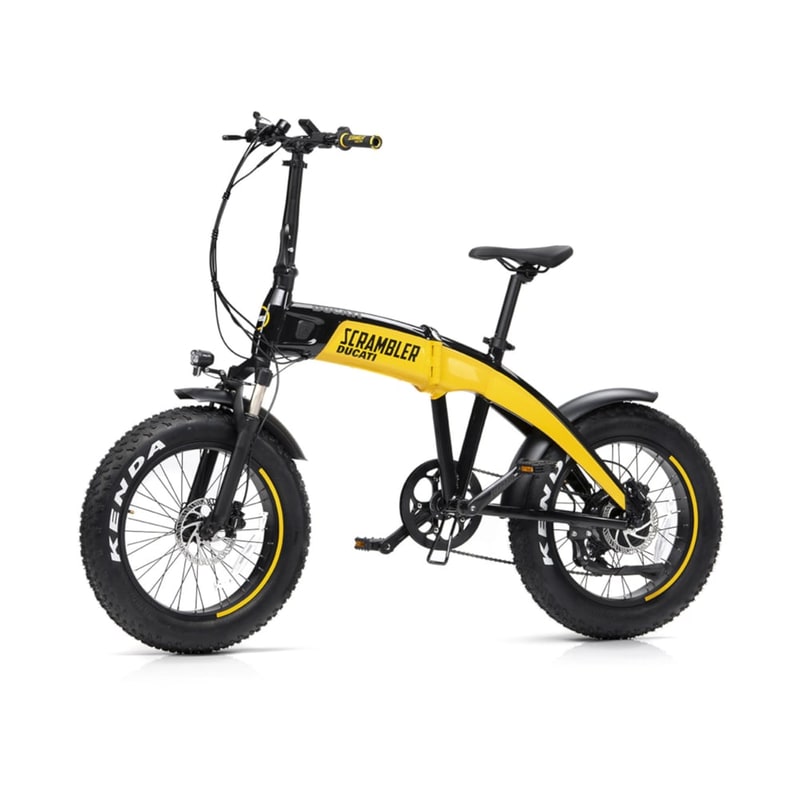 Ηλεκτρικό ποδήλατο Ducati Scrambler SCR-E 20 Μαύρο/Κίτρινο