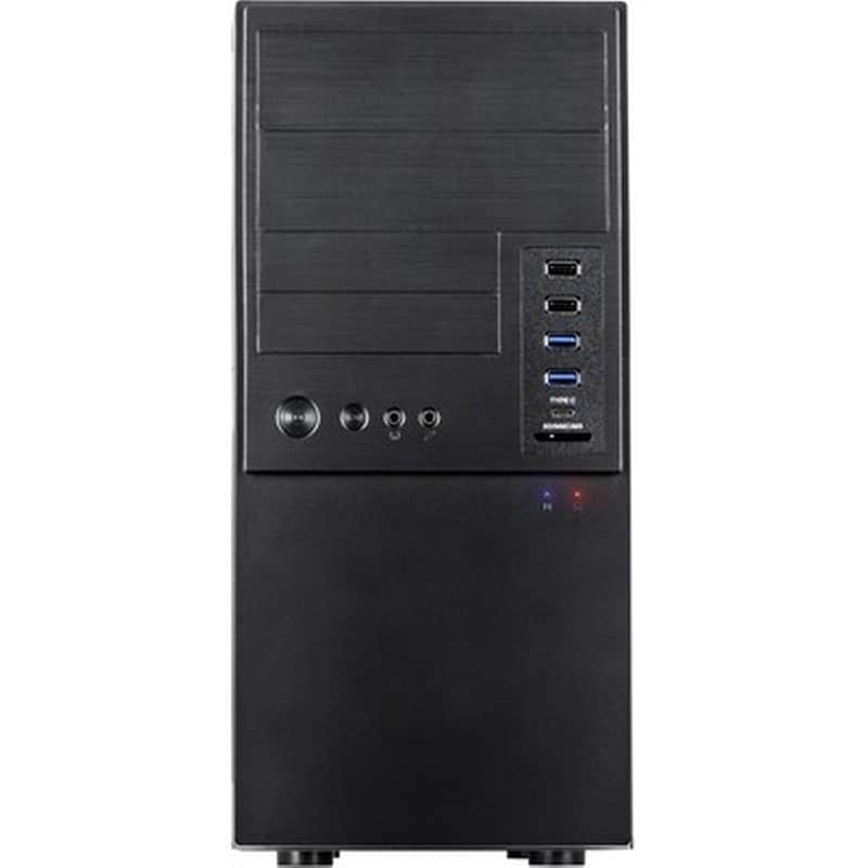 Κουτί Desktop Inter-tech IT-6865 Micro-Tower - Μαύρο φωτογραφία