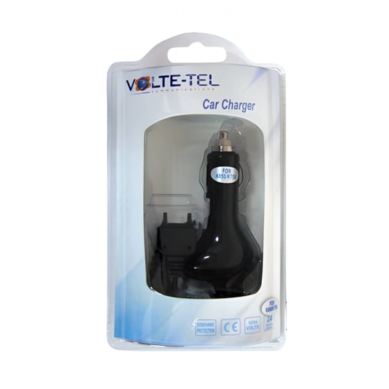 Φορτιστής Αυτοκινήτου Volte-Tel Sony Ericsson VC032 - Μαύρο image 0