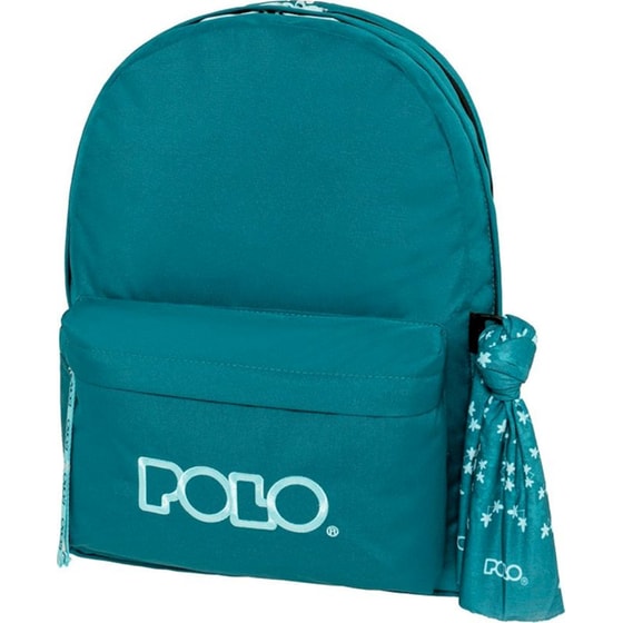 Τσάντα Πλάτης Polo Original Double Scarf Petrol/Air Blue (+δώρο Πορτοφολάκι Polo) image 0