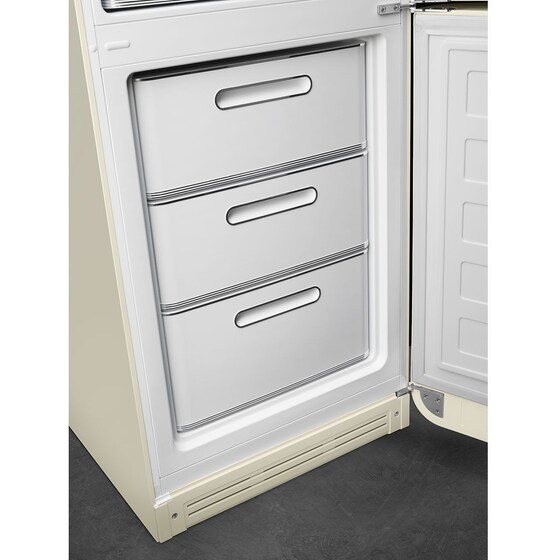 SMEG FAB32RCR6 No Frost 331 Lt Μπεζ Ψυγειοκαταψύκτης image 6