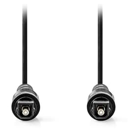 Καλώδιο Ήχου Nedis CAGL25000BK50 TOSLINK male σε TOSLINK male - 5m - Μαύρο