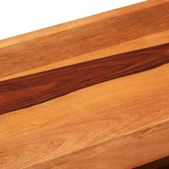 Έπιπλο Τηλεόρασης VidaXL Μασίφ Ξύλο 110x30x40cm - Καφέ image 3