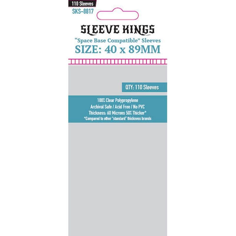 Sleeve Kings Sleeves - space Base Compatible 40x89mm (110 Θήκες)