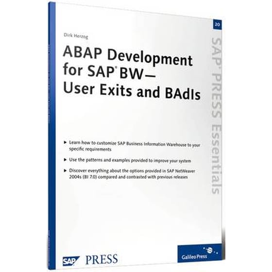 ABAP Development for SAP BW-User Exits and BAdIs image 0