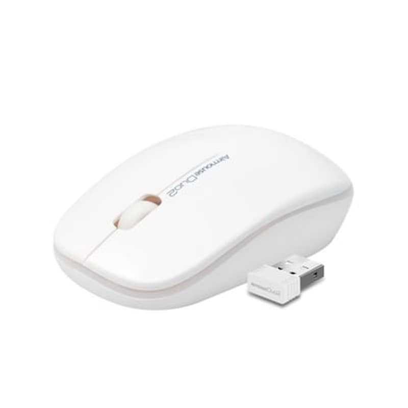 ALCATROZ Alcatroz Silent Airmouse 3 Ασύρματο Ποντίκι Λευκό