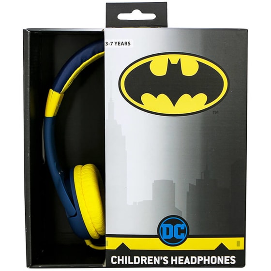 OTL Batman Caped Crusader Παιδικά Ακουστικά Κεφαλής - Μπλε/Κίτρινα image 1