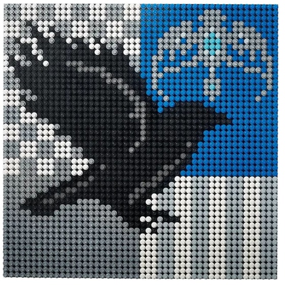 LEGO® Art Harry Potter Hogwarts Crests (31201) image 3