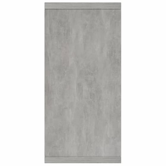 Vidaxl Μπουφές Γκρι Του Σκυροδέματος 88 X 30 X 65 Εκ. Από Μοριοσανίδα image 5