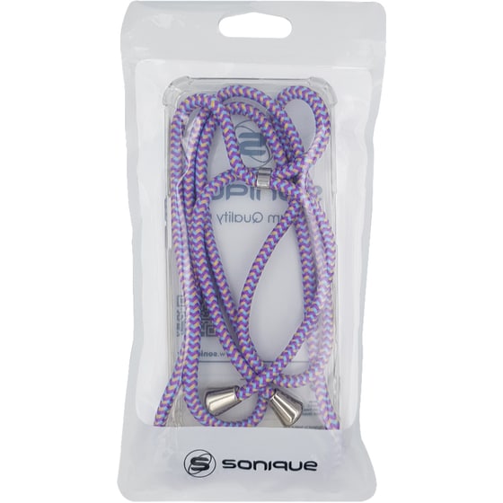 Θήκη Apple iPhone 14 Pro - Sonique Armor Clear - Rainbow Λιλά image 4