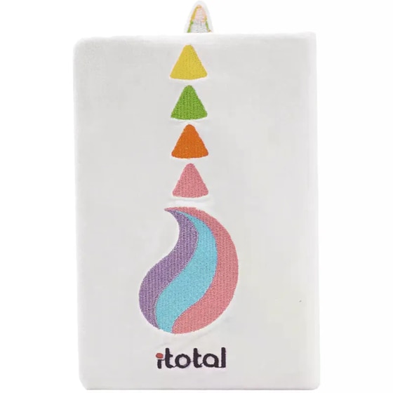 Σημειωματάριo i-Total Plush Α5 Unicorn image 3