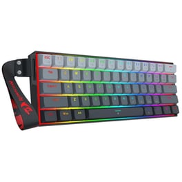 Redragon Fizz RT K617GGB-RGB-MP Ενσύρματο Gaming Μηχανικό Πληκτρολόγιο με Magnetic διακόπτες - Μαύρο (US)