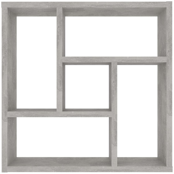 Ραφιέρα VidaXL από Μοριοσανίδα 45.1x16x45.1 cm - Γκρι image 3