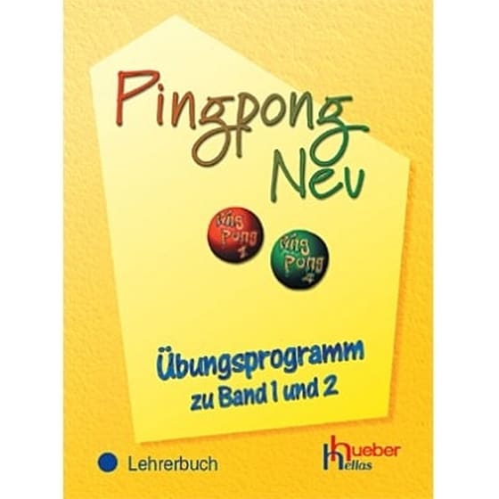 Pingpong Neu - Ubungsprogramm zu Band 1 und 2, Lehrerbuch image 0