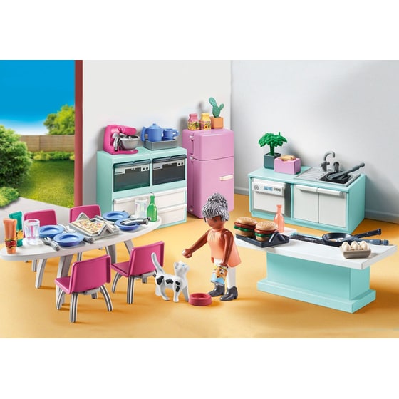 PLAYMOBIL® Μοντέρνα Κουζίνα με Τραπεζαρία (71608) image 2