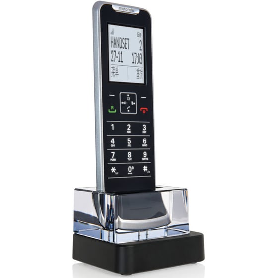 Ασύρματο Τηλέφωνο Motorola IT.6.1XC - Μαύρο image 1