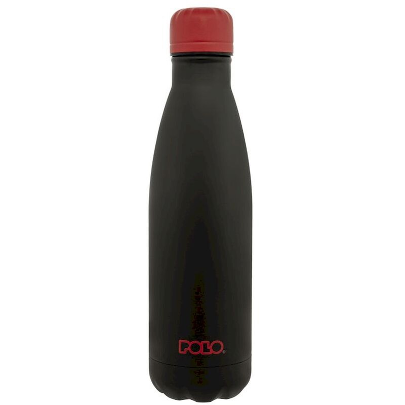 Μπουκάλι Θερμός Polo Μαύρο 500 ml