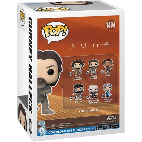 Funko Pop! Dune - Dune - Gurney Halleck #1494 image 1