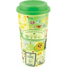 Κούπα Μεταφοράς Paladone Animal Crossing Πλαστική 450 ml - Πολύχρωμο