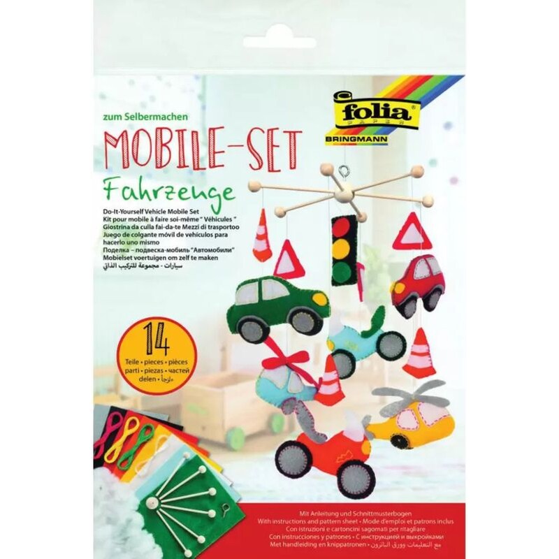 Folia Σετ Κατασκευής Μόμπιλε 14 Κομμάτια - Οχήματα