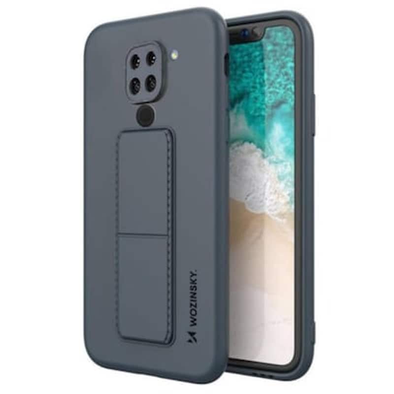 WOZINSKY Θήκη Xiaomi Redmi Note 9 - Wozinsky Kickstand Flexible - Blue
