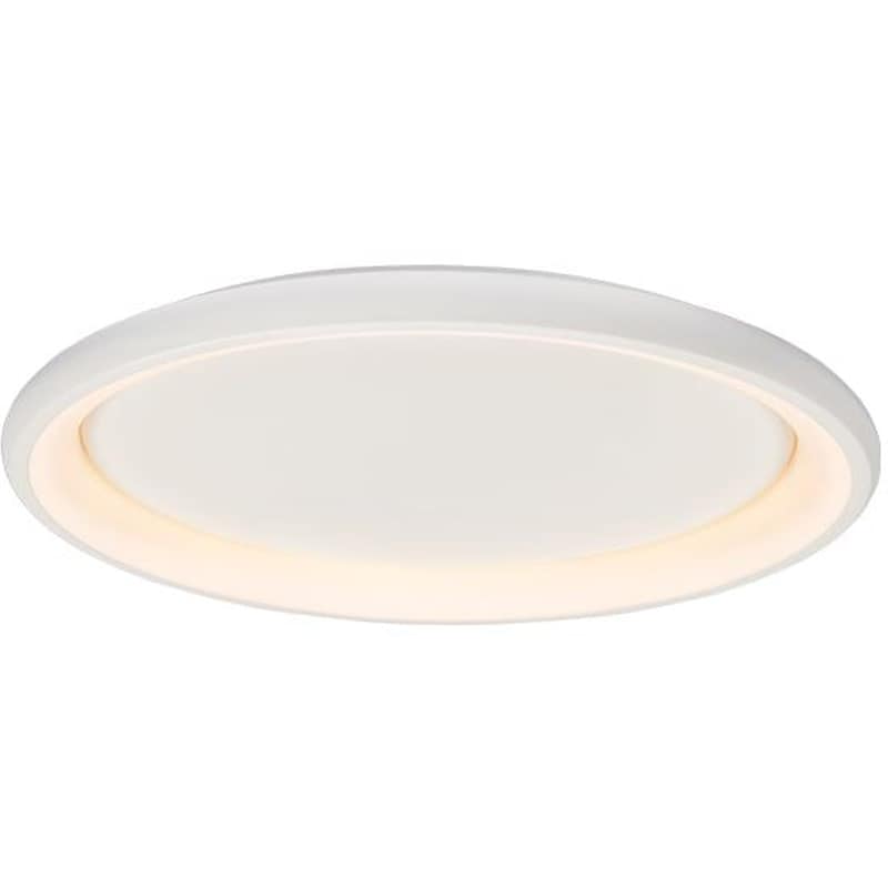 ACA DECOR Φωτιστικό Πλαφονιέρα Led Aca Diana Αλουμινένια 61x61x8.5 cm - Λευκή