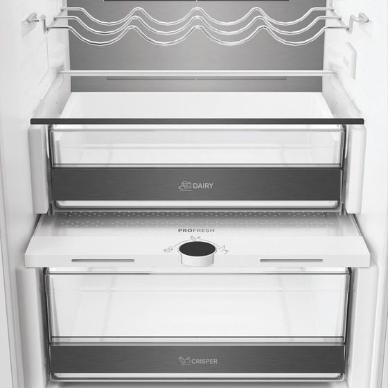WHIRLPOOL WHK2 5323 B5E2 300 Lt Εντοιχιζόμενος Ψυγειοκαταψύκτης image 5